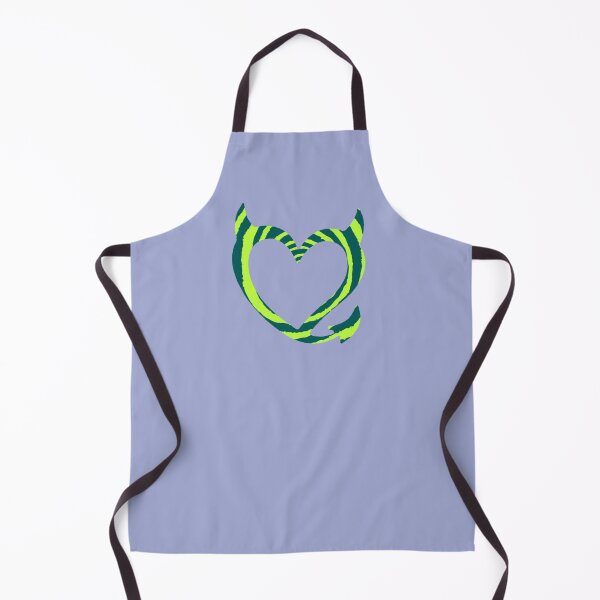 Item preview, bgc devil heart green spiral designed and sold by trinketgal.