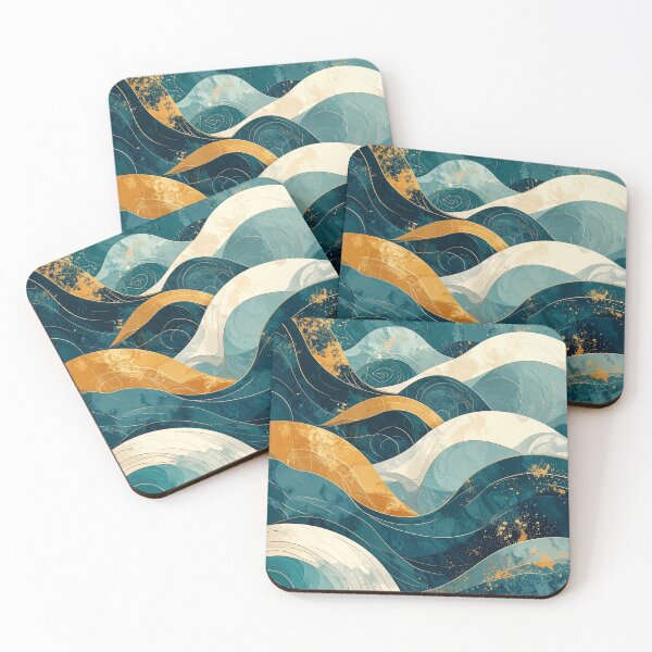 Item preview, Coastal Contours  designed and sold by WeaveSphere.