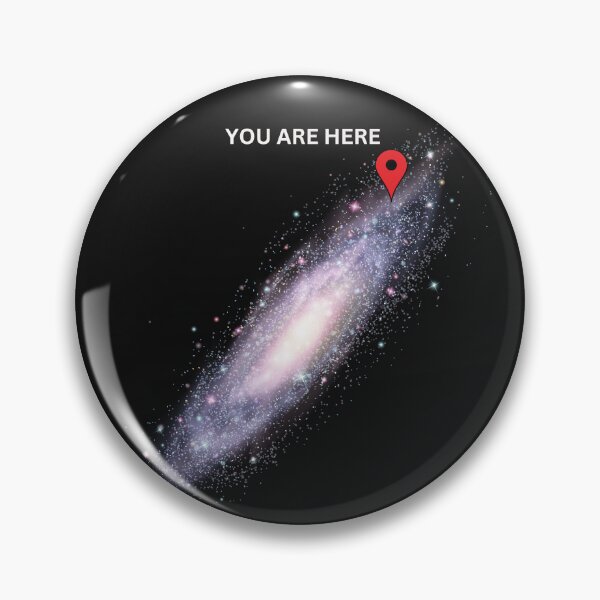 Item preview, You Are Here In the Galaxy Space Travel Pointer designed and sold by Genius Geek.