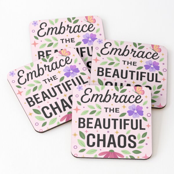 Item preview, Embrace the Beautiful Chaos designed and sold by ArteDelCine.