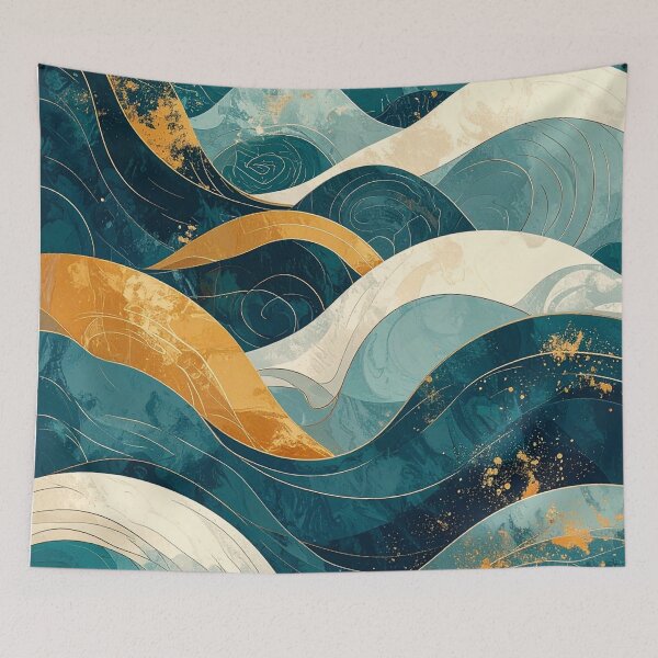Item preview, Coastal Contours  designed and sold by WeaveSphere.