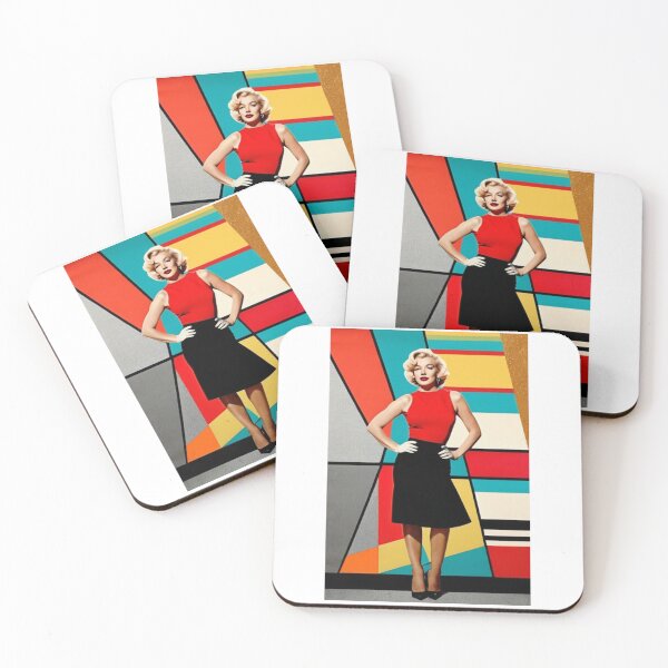 Artikelvorschau, Art - Hollywood Glamour Icon, Pop Art and Geometric Aesthetic entworfen und verkauft von Beat-It.