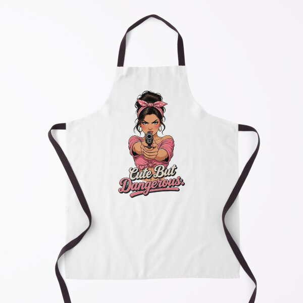 Item preview, "Cute But Dangerous" Retro Boss Lady  designed and sold by MusesWhispers.