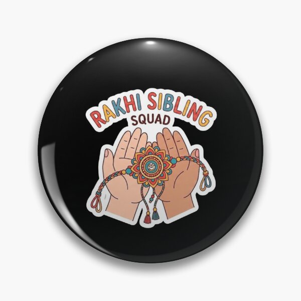Item preview, Rakhi Sibling Squad Funny Raksha Bandhan Gift designed and sold by PixelDriftX.