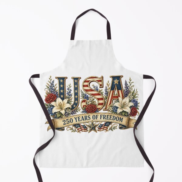 Item preview, USA 250 Years of Freedom Patriotic Floral Design designed and sold by PetalGarden.
