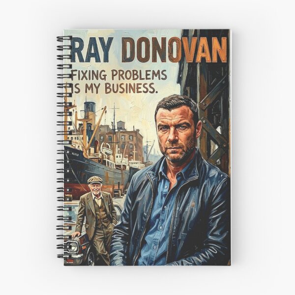 Item preview, Ray Donovan Retro Crime Drama Tribute Art TV Series Poster designed and sold by Art's Diner.