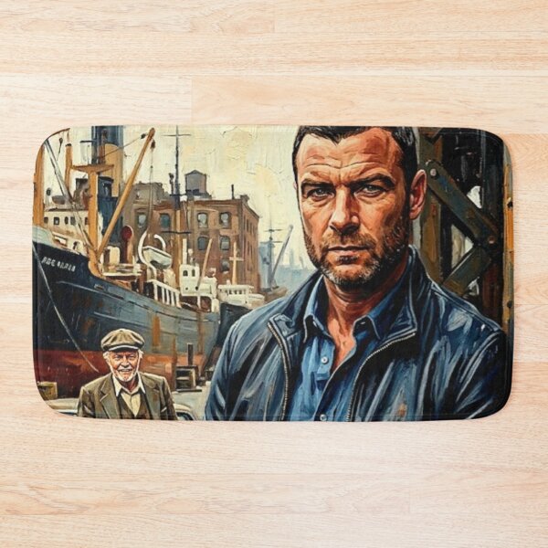Artikelvorschau, Ray Donovan Retro-Krimi-Drama-Tribute-Kunst-TV-Serien-Poster entworfen und verkauft von Art's Diner.
