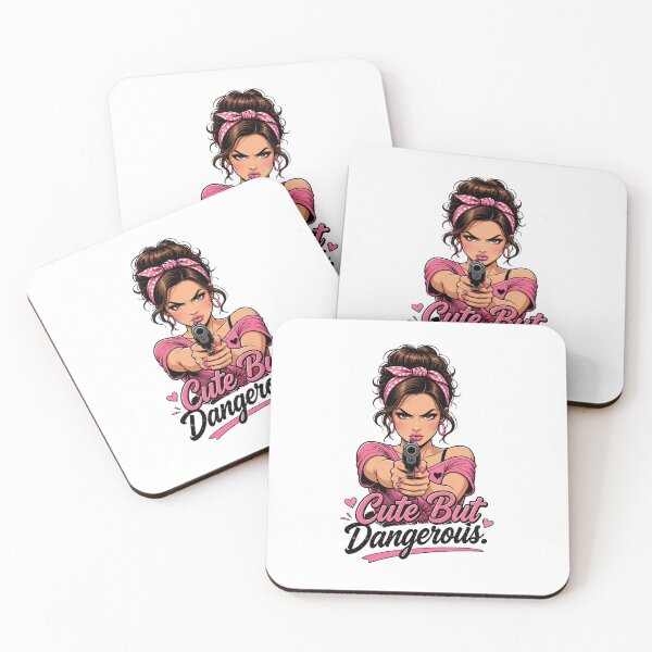 Item preview,  "Cute But Dangerous" Retro Boss Lady  designed and sold by MusesWhispers.