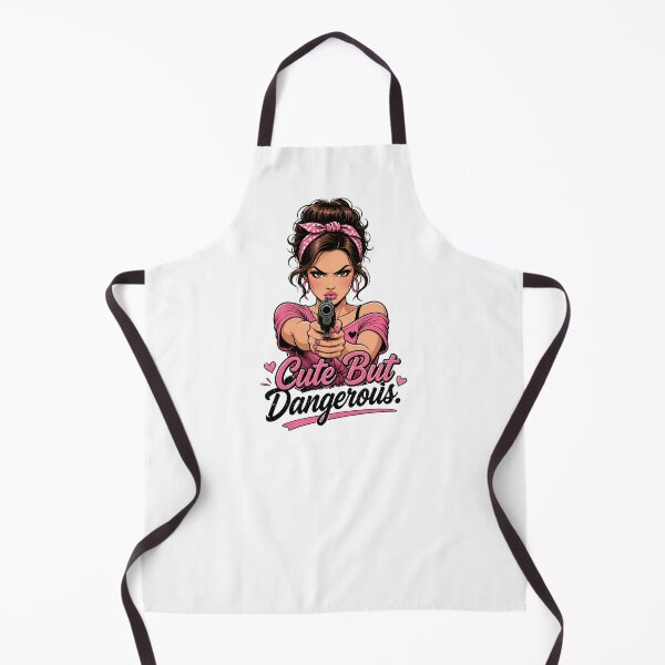 Item preview,  "Cute But Dangerous" Retro Boss Lady  designed and sold by MusesWhispers.