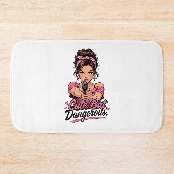 Item preview,  "Cute But Dangerous" Retro Boss Lady  designed and sold by MusesWhispers.