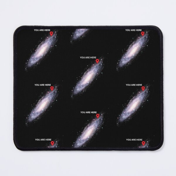 Item preview, You Are Here In the Galaxy Space designed and sold by Genius Geek.