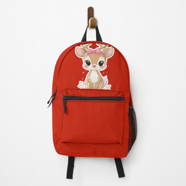 Item preview, Adorable Glittery Reindeer with Pink Bow designed and sold by Cris888.