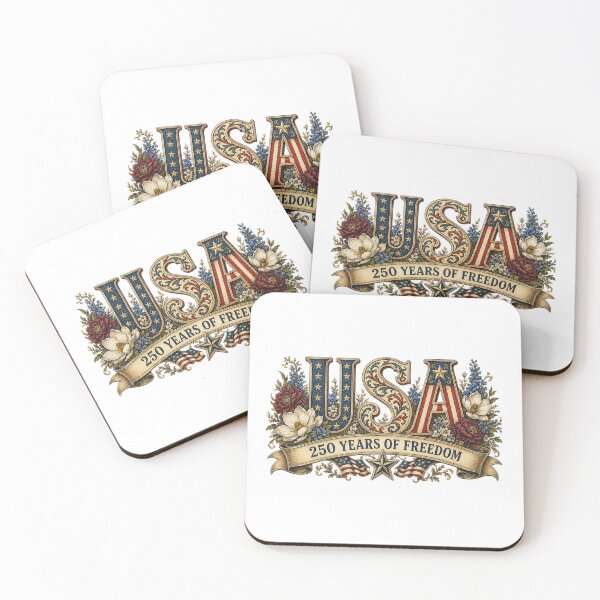 Item preview, USA 250 Years of Freedom Patriotic Floral Design designed and sold by PetalGarden.