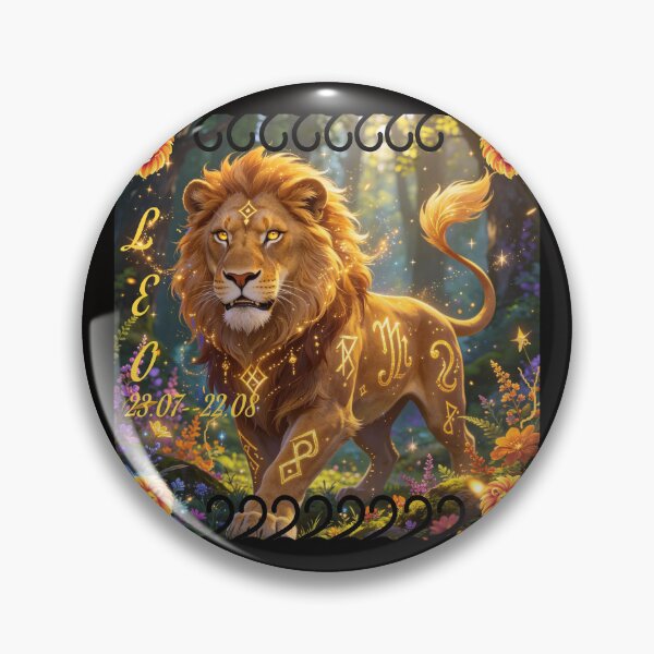 Item preview, Mystical Leo Zodiac Lion Design designed and sold by wojtas90.