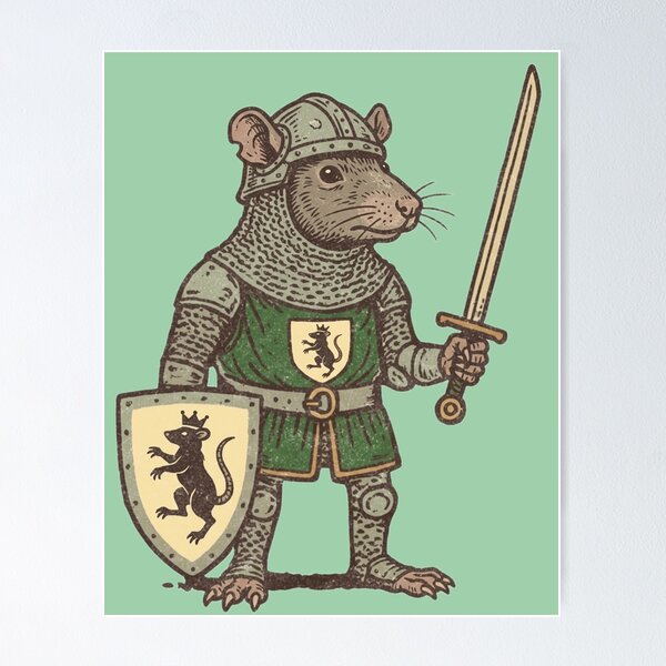 Item preview, Rat Knight designed and sold by The King's general goods.