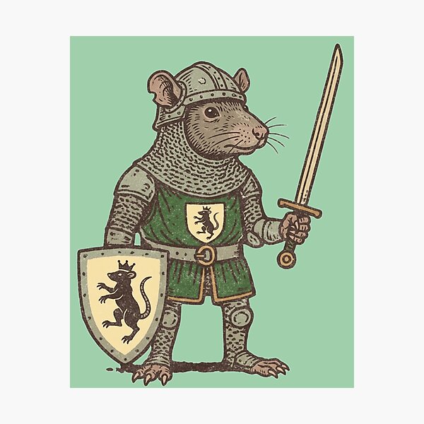 Item preview, Rat Knight designed and sold by The King's general goods.
