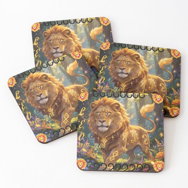 Item preview, Mystical Leo Zodiac Lion Design designed and sold by wojtas90.