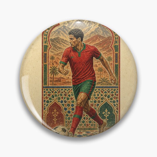 Item preview, Vintage Morocco Football designed and sold by puredevn.