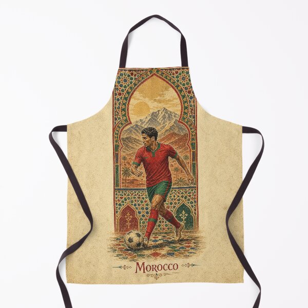 Item preview, Vintage Morocco Football designed and sold by puredevn.