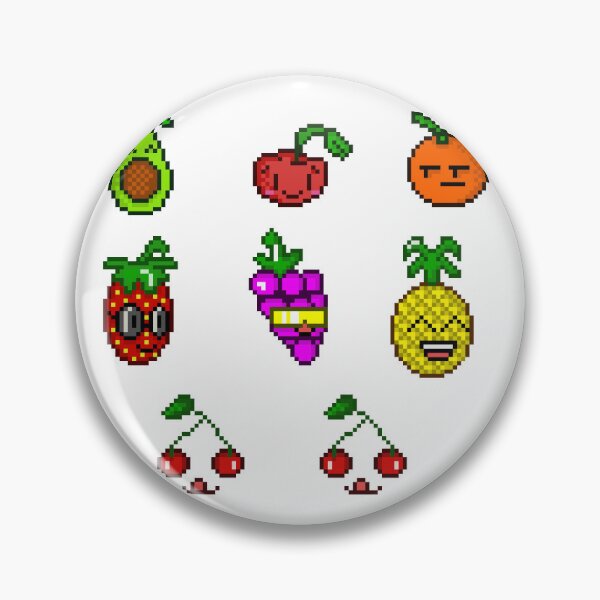 Item preview, Summer Fruit Collection Pixel Art Pack designed and sold by RetroRlx.