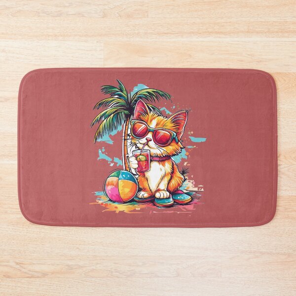Item preview, Ginger Kitten Collar Summer Drink Palms designed and sold by grenithh.