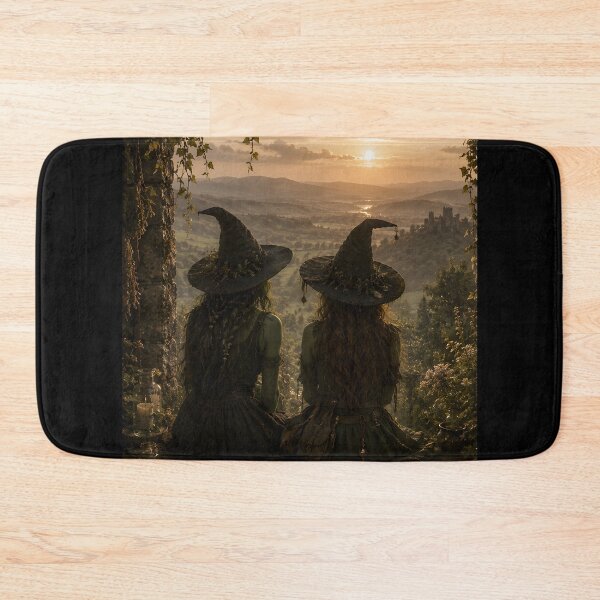 Item preview, Two witches at dusk designed and sold by GreenWitchCave.
