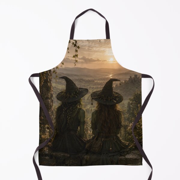 Item preview, Two witches at dusk designed and sold by GreenWitchCave.