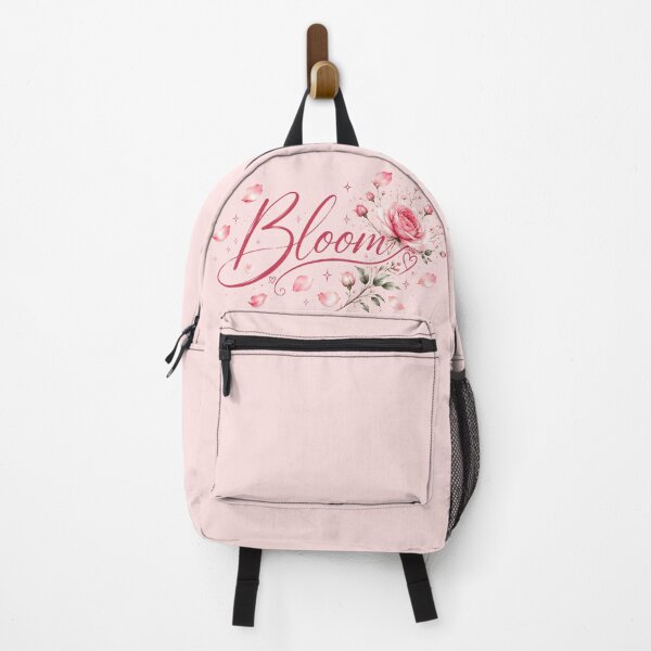 Item preview, Bloom Floral Typography | Elegant Pink Rose Aesthetic Design designed and sold by Roya10.