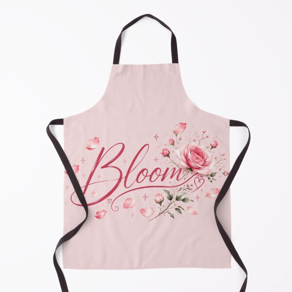 Item preview, Bloom Floral Typography | Elegant Pink Rose Aesthetic Design designed and sold by Roya10.