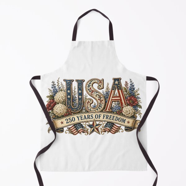 Item preview, USA 250 Years of Freedom Patriotic Floral America 250 Design designed and sold by PetalGarden.