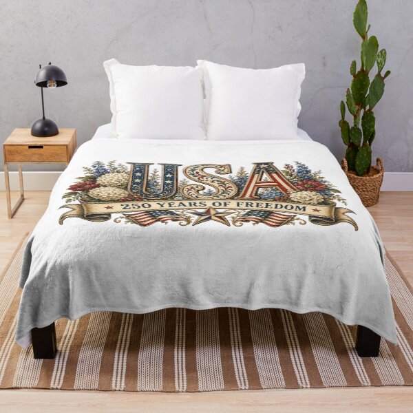 Item preview, USA 250 Years of Freedom Patriotic Floral America 250 Design designed and sold by PetalGarden.