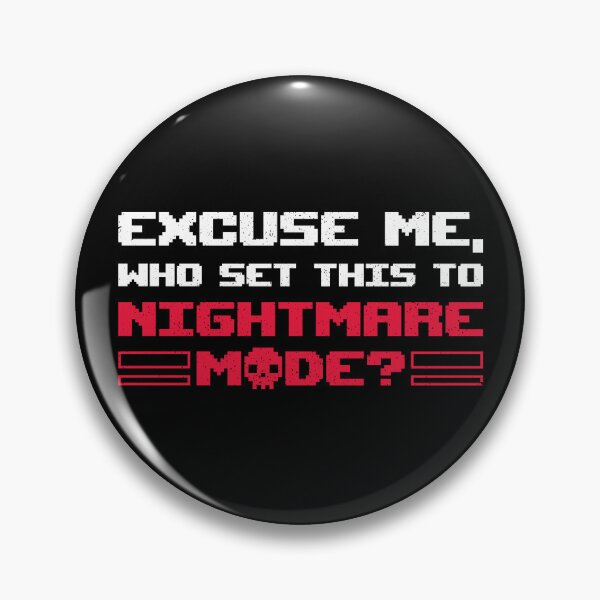 Item preview, Nightmare Mode designed and sold by sachpica.