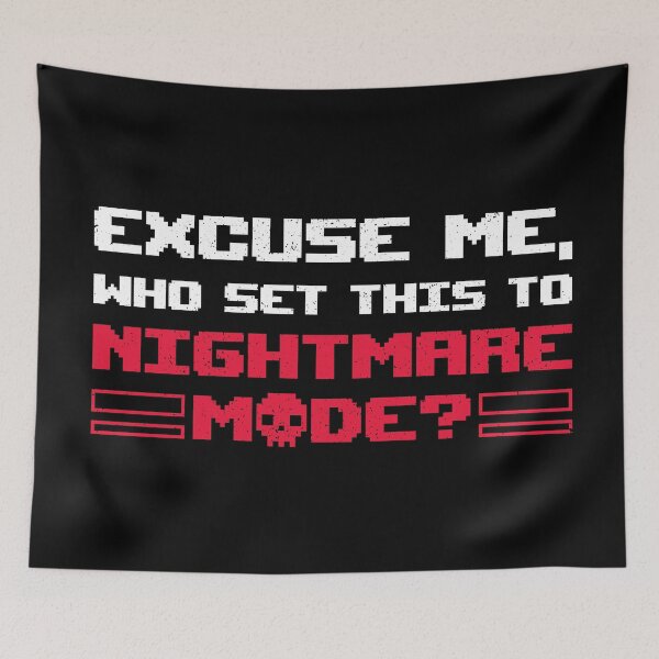 Item preview, Nightmare Mode designed and sold by sachpica.