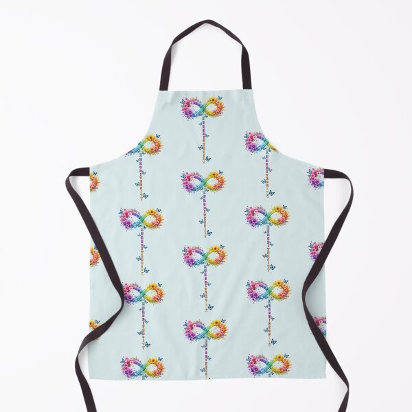 Item preview, Neurodiversity Awareness Infinity Flower Butterfly Affirmation Art designed and sold by tamdevo1.