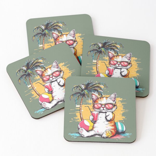 Item preview, Calico Cat Chilling Two Beach Balls designed and sold by grenithh.