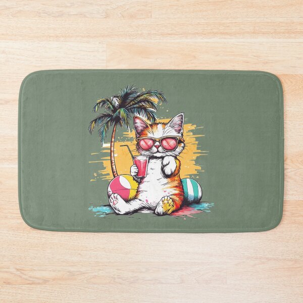 Item preview, Calico Cat Chilling Two Beach Balls designed and sold by grenithh.