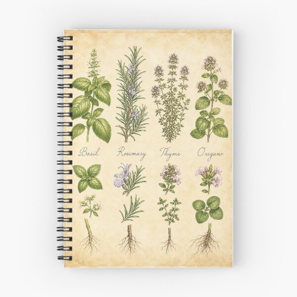 Item preview, Vintage Herb Kitchen Botanical Illustration  designed and sold by NuvoraNest.