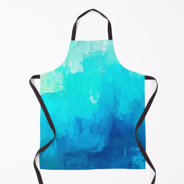 Item preview, Blue, Aqua, and Seafoam Green Textured-Inspired Abstract  designed and sold by DEC02.