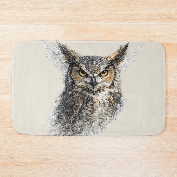 Aperçu de l'œuvre Great Horned Owl créée et vendue par StudioBloodmoon.