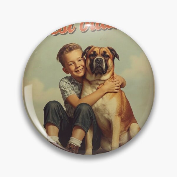 Item preview, A boy and a dog designed and sold by Svitlana777.