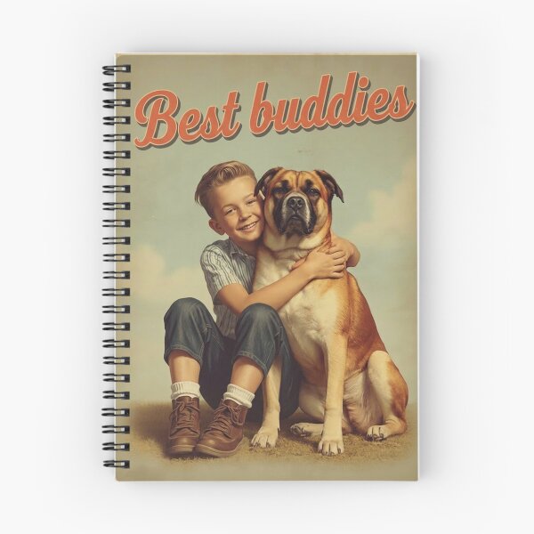 Item preview, A boy and a dog designed and sold by Svitlana777.