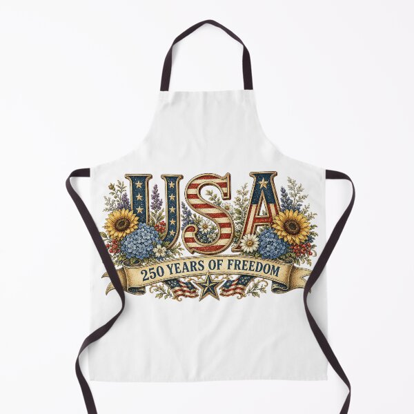Item preview, America 250 USA Floral Patriotic Celebration Artwork designed and sold by PetalGarden.