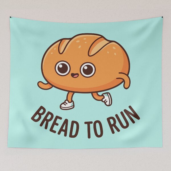 Item preview, Running Loaf of Bread designed and sold by Amir Faysal.