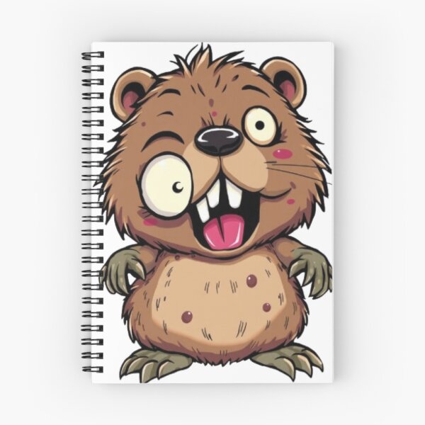Item preview, Cute Funny Zombeavers Cartoon Design designed and sold by MystiColo.