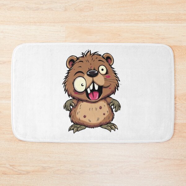 Item preview, Cute Funny Zombeavers Cartoon Design designed and sold by MystiColo.