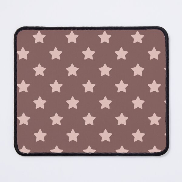 Item preview, Dusty Rose Stars on Chocolate | Mauve Pink Star Pattern | Vintage Rose Aesthetic Stars | Retro Starry Night Pattern | Minimalist Pink Stars on Mocha | Boho Dusty Rose Starry Sky designed and sold by VivaFy.