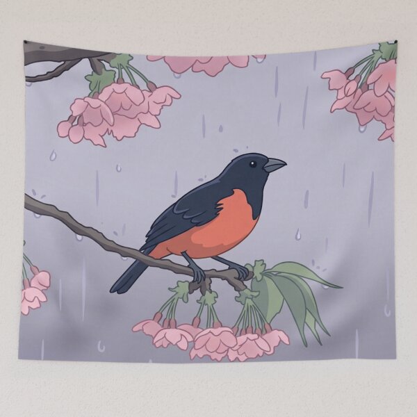 Item preview, Spring Showers and Cherry Blossoms designed and sold by BLUESKY11a.