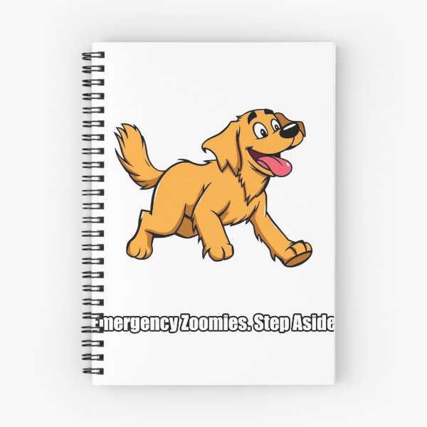 Item preview, Golden Retriever Sticker - Emergency Zoomies Step Aside Funny Gift designed and sold by pawdrops.