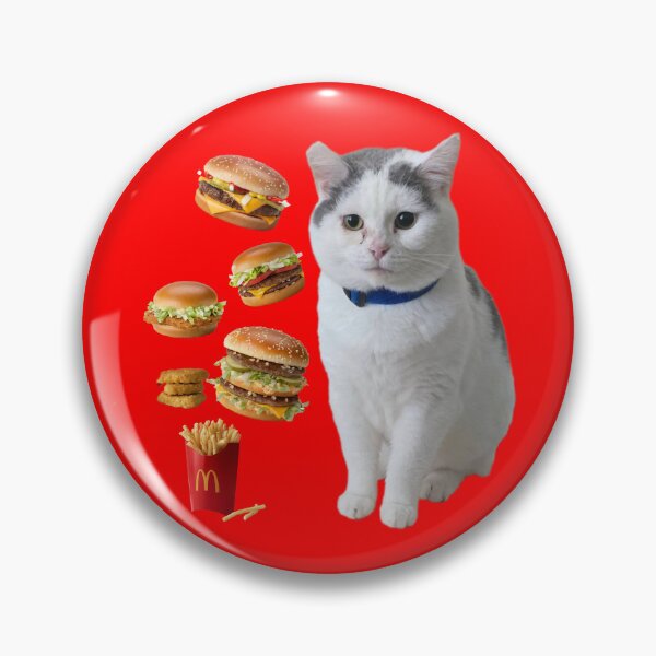 Item preview, Hungry Cats Gets McDonald's  designed and sold by Cat Haven & Rescue .