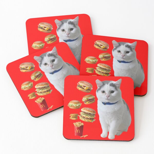 Item preview, Hungry Cats Gets McDonald's  designed and sold by Cat Haven & Rescue .